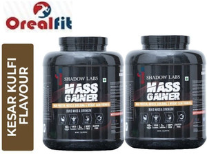 OREALFIT Shadow Labs Mass Gainer For Bulking Weight Gainers/Mass Gainers