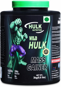 Hulk Nutrition Original Hulk Mass Gainer For Real Mass Gain Weight Gainers/Mass Gainers