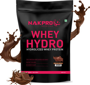 Nakpro HYDRO Whey Protein Hydrolyzed Supplement Powder Whey Protein