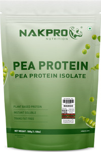 Nakpro Pea Isolate Powder | 26g | Naturally Occurring Amino Acids | Plant-Based Protein
