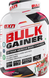 GREENEX NUTRITION Bulk Gainer High Protein and High Carb Supplement Powder | Extreme Bulk Formula Weight Gainers/Mass Gainers