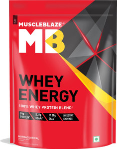 MUSCLEBLAZE Whey Energy with Whey & Multivitamins Blend Whey Protein