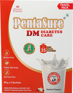 PentaSure DM Diabetic Care 3P Protein Powder Travel Pack(3 x 50g) Whey Protein