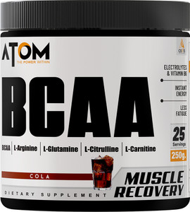 AS-IT-IS Nutrition BCAA 250g with L-arginine, L-Carnitine, L-Citrulline Cola Flavor BCAA