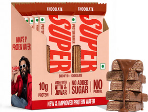 SUPERYOU Chocolate Wafer Protein Bars