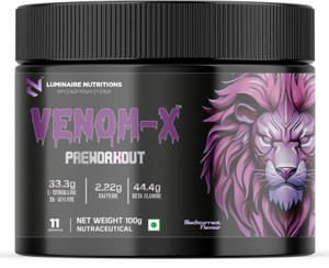 LUMINAIRE NUTRITIONS VENOM-X PRE-WORKOUT Pre Workout Price in