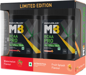 MUSCLEBLAZE BCAA Pro - (Two Flavour Pack) BCAA
