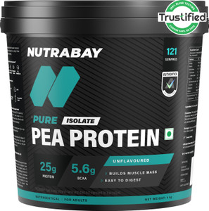 Nutrabay Pure 100% Pea Isolate - Plant-Based Protein