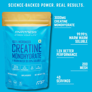MYFITNESS Monohydrate Creatine Powder 40 Servings - Image 6