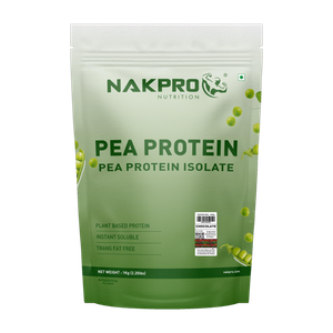 Nakpro Pea Isolate Powder | 26g | Naturally Occurring Amino Acids | Plant-Based Protein