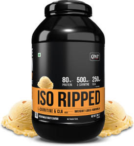QNT ISO Ripped Whey Isolate Protein | For Ultimate Weight Loss & Lean Muscle Growth Whey Protein