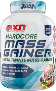 GREENEX NUTRITION Hardcore Mass Gainer Supplement | High Protein For Ultimate Mass Gain | 6 lbs | Weight Gainers/Mass Gainers