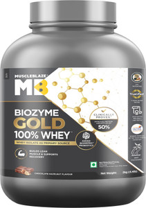 MUSCLEBLAZE Biozyme Gold 100% Whey Protein Whey Protein