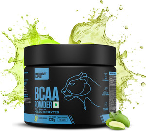 BeastLife High recovery BCAA | 5g BCAA in 2:1:1 Ratio + Electrolytes- Recovery & Endurance BCAA