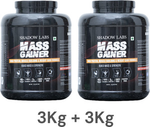 OREALFIT Shadow Labs Mass gainer vanilla For Bulk Gaining Weight Gainers/Mass Gainers