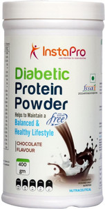 instapro Diabetic Choco Blend No Guilt Clean Formula 100% Vegetarian Tastes Best Casein Protein