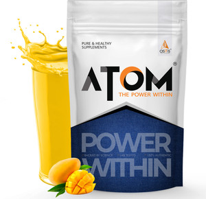 AS-IT-IS Nutrition ATOM Pea Protein, 29g Protein, Fast Recovery, Vegan - 1 kg - Mango Fusion