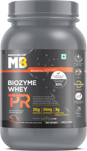 MUSCLEBLAZE Biozyme Whey PR with Creatine Monohydrate & AstraGin Whey Protein