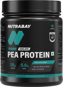 Nutrabay Pure 100% Pea Isolate - Plant-Based Protein