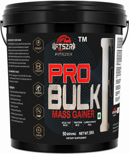 fitszer Pro Bulk Mass Gainer 5kg Vanilla - Image 6