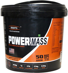 Sculpts Nutrition Power Mass Weight Gainers/Mass Gainers