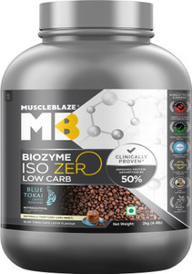 MUSCLEBLAZE Biozyme Iso-Zero 27g Whey Protein - Image 6
