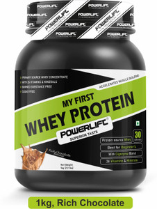 POWERLIFT My First Protein, Whey Protein With Multivitamin & Mineral, Added Digezyme Whey Protein