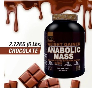 MUSCLE SIZE Anabolic Mass Gainer And Weight Gainer (6lbs.2720g) Weight Gainers/Mass Gainers