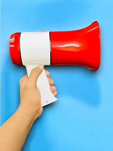 Sagaft A1146 Mic 11 Powerful and Lightweight Loud Megaphone Speaker with Built In Mic Indoor, Outdoor PA System