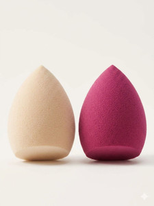 ANGUOER Professional Beauty Blender Sponge for Flawless Makeup Application (Pack of 2)