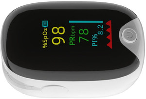 Accutrust Finger Pulse Oximeter with SpO2 & Pulse Rate Monitor | Pulse Oximeter
