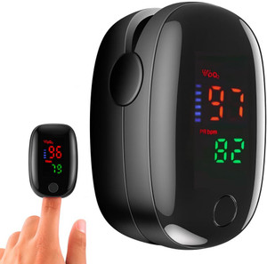 HEALBIRD Oval Premium Fingertip Pulse Oximeter |High Accuracy|SPO2|Pulse Rate Pulse Oximeter