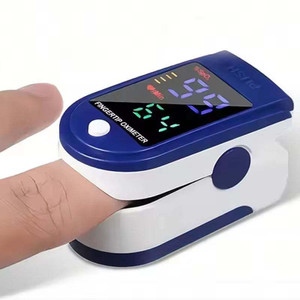 Aroxenza Fingertip Pulse Oximeter with LED Display | SpO2 & Heart Rate Monitor | One-Butt Pulse Oximeter