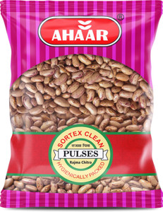 Ahaar Organic Brown Rajma Chithra (Whole) (Chitra Rajma / Speckled Kidney Beans)