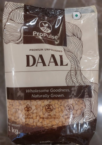 ProPulse Yellow Toor/Arhar Dal (Split) (Premium Unpolished)