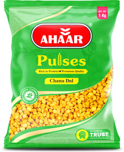 Ahaar Yellow Chana Dal (Split) (Pulses, Chana Dal (Split Bengal Gram))