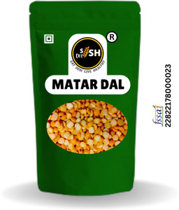 sish desi Organic Unpolished Yellow Matar Dal (Split)