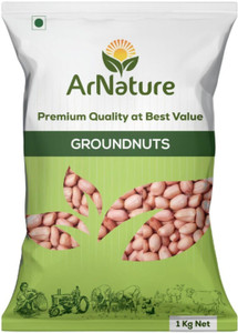 ARNATURE Brown Peanut (Whole) (Raw Peanuts | Premium Groundnuts | Natural Moongphali)