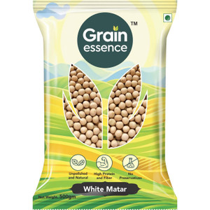 GRAIN ESSENCE Unpolished White Matar Dal (Whole)