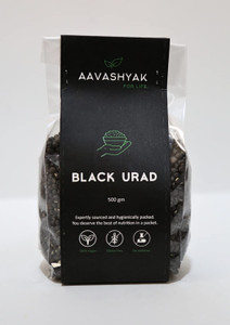 Aavashyak Organic Black Urad Dal (Whole)