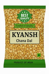 Kyansh Unpolished Yellow Chana Dal (Split)