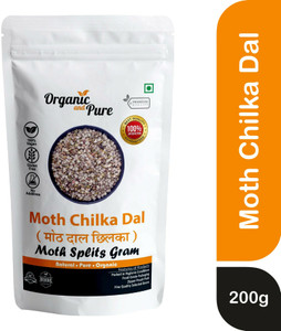 Organic and Pure Brown Mot Matki (Split/Chilka)