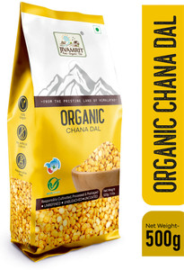 Jivamrit Organic Yellow Chana Dal (Split)