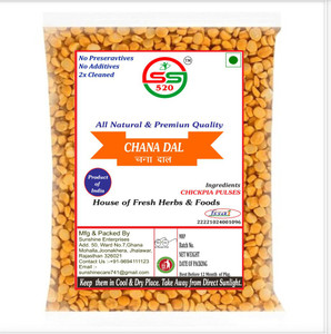 SS520 Organic Yellow Chana Dal (Split)