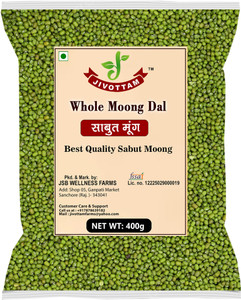 JIVOTTAM Unpolished Green Moong Dal (Whole)