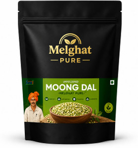 MelghatPure Unpolished Green Moong Dal