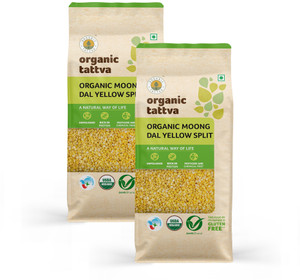 Organic Tattva Yellow Moong Dal (Split)