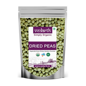 Vedarth Organic Unpolished Peas