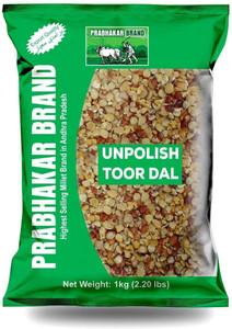 Prabhakar Brand Organic Toor/Arhar Dal (Split)