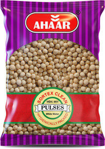 Ahaar Organic White Peas (Whole) (Matar White (White Peas))
